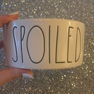 Rae Dunn Spoiled Pet Dish